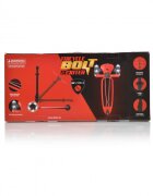 Byox Trotineta pentru copii Bolt Pink pliabilacadru din aluminiuinaltime ghidon reglabila pe 3niveleroti PU si baza cu lumini LED de la 3ani si pana la 50kg