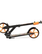 Byox Trotineta pliabila cu cadru de aluminiucricinaltime ghidon reglabilafrana pe roata din spaterecomandata de la 8 ani si pana la 100 kg Flurry Orange