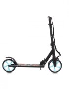 Byox Trotineta pliabila cu cadru de aluminiucricinaltime ghidon reglabilafrana pe roata din spaterecomandata de la 8 ani si pana la 100 kg Flurry Turquoise