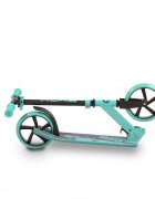 Byox Trotineta pliabila cu cadru din aluminiughidon reglabil Storm Turquoise recomandata de la 5 ani si pana la maxim 100kg