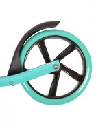 Byox Trotineta pliabila cu cadru din aluminiughidon reglabil Storm Turquoise recomandata de la 5 ani si pana la maxim 100kg