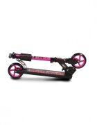Byox Trotineta pliabila cu cadru din aluminiughidon reglabilplatforma antialunecareroti PUde la 6 ani si pana la 100kg Pink
