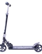 Byox Trotineta pliabila cu cadru din aluminiughidon reglabilplatforma antialunecareroti PUde la 6 ani si pana la 100kg Rendevous Black