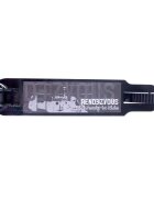 Byox Trotineta pliabila cu cadru din aluminiughidon reglabilplatforma antialunecareroti PUde la 6 ani si pana la 100kg Rendevous Black