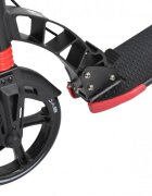 Byox Trotineta pliabila din aluminiu cu inaltime reglabila si frana de mana Contrast Black