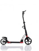 Byox Trotineta pliabila din aluminiu cu inaltime reglabila si frana de mana Contrast Black