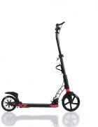 Byox Trotineta pliabila din aluminiu cu inaltime reglabila si frana de mana Contrast Black