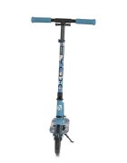 Byox Trotineta pliabila pentru copii de la 6anicu ghidon din aluminiuroti ABEC-7 din PU cu lumini LEDinaltime ghidon ajustabilafrana de picior si cric Monster Blue