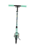 Byox Trotineta pliabila pentru copii de la 6anicu ghidon din aluminiuroti ABEC-7 din PU cu lumini LEDinaltime ghidon ajustabilafrana de picior si cric Monster Green
