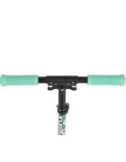 Byox Trotineta pliabila pentru copii de la 6anicu ghidon din aluminiuroti ABEC-7 din PU cu lumini LEDinaltime ghidon ajustabilafrana de picior si cric Monster Green