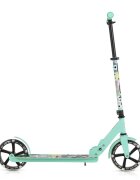 Byox Trotineta pliabila pentru copii de la 6anicu ghidon din aluminiuroti ABEC-7 din PU cu lumini LEDinaltime ghidon ajustabilafrana de picior si cric Monster Green
