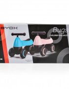Byox Vehicul Ride On fara pedale de la 18lunicu roti EVAsistem de siguranta cu viraj limitatmanere ergonomice si design modern Mini Balance Bugsy Albastru