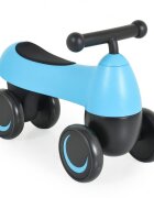Byox Vehicul Ride On fara pedale de la 18lunicu roti EVAsistem de siguranta cu viraj limitatmanere ergonomice si design modern Mini Balance Bugsy Albastru