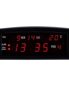 Caixing Ceas cu afisaj led rosu calendar alarma format ampm