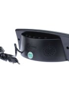 Caixing Ceas digital afisaj led rosu data alarma temperatura Negru