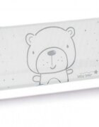 CAM Bariera de protectie pentru pat 150 x 44 x 41 cm Alb