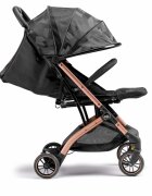 CAM Carucior sport Compass 2.0 Jacquard Nero 0-4 ani spatar reglabil suspensii sistem tip troller suport picioare ajustabil + accesorii