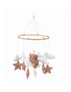 CAM Carusel pentru patut Cullami cadru din lemn circular Teddy