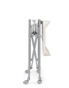 CAM Masa de baie pliabila bio Deluxe cu cadita anatomica si roti