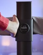 CAM Patut Cullami Bej co-sleeper 2 in 1 cu laterala culisanta reglabil in 8 pozitii pe inaltime 2 roti cu frana standard European EN1130 EN16890