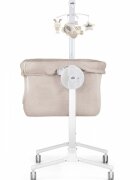 CAM Patut Cullami Gri co-sleeper 2 in 1 cu laterala culisanta inaltime reglabila 2 roti cu frana standard European EN1130 EN16890