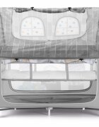 CAM Patut Daily Dolci Sogni Beige pliabil cu 2 nivele saltea si geanta de transport incluse usita cu fermoar standard European EN 716-12