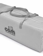 CAM Patut Daily Dolci Sogni Beige pliabil cu 2 nivele saltea si geanta de transport incluse usita cu fermoar standard European EN 716-12