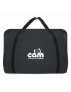 CAM Patut Sempreconte Air Mint co-sleeper 2 in 1 cu laterala culisanta setare unghiulara roti geanta voiaj reglabil in 8 pozitii pe inaltime