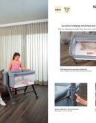 CAM Patut Sempreconte Joy Bej co-sleeper si tarc 2 in 1 cu laterala culisanta setare unghiulara roti geanta voiaj reglabil in 8 pozitii pe inaltime 0-15 kg