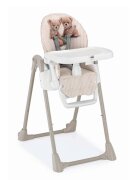 CAM Scaun de masa multifunctional Pappananna pliabil pentru bebelusi si copii 6-36 luni crem