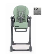 CAM Scaun de masa multifunctional pentru bebelusi si copii Pappananna Icon pliabil verde reglabil pe inaltime