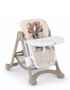 CAM Scaun de masa multifunctional pentru bebelusi si copii pione pliabil cu inaltime reglabila