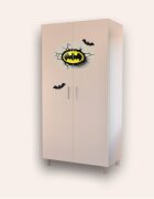 CameraMagica Dulap pentru copii Batman alb