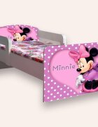 CameraMagica Pat pentru copii Minnie Mouse varianta 2 cu manere 2-6 ani 130x60 cm
