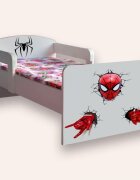 CameraMagica Pat pentru copii Spider Man cu manere 2-6 ani 130x60 cm