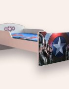 CameraMagica Pat pentru copii The Avengers 2-8 ani 140x70 cm