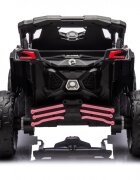 Can-Am Masinuta electrica pentru copii Can Am Marverick UTV Light Pink 12V 90W cu telecomanda 2.4G deschidere usi scaun ergonomic pornire la buton functii muzicale si suspensii