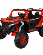 Can-Am Masinuta electrica UTV pentru copii Can Am MavericR Red cu licentatelecomanda 2.4Gacumulator 12V47Ahscaun pieledeschidere usislow startlumini LEDpanou multimedia cu usbbluetoothdimensiune 125x75x70 cm
