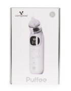 CANGAROO Aspirator nazal electric pentru bebelusicopii Puffee cu lumini si sunete 5 nivele aspirare afisaj LCD 4 capete din silicon