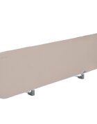 CANGAROO Bariera de protectie pentru copii Magic Beige 150 cm pliabilamecanism practic de pliere fara demontarecadru metalic rezistenthusa textilageanta transport inclusa