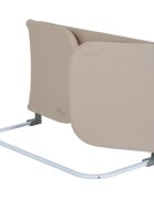 CANGAROO Bariera de protectie pentru copii Magic Beige 150 cm pliabilamecanism practic de pliere fara demontarecadru metalic rezistenthusa textilageanta transport inclusa
