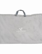 CANGAROO Bariera de protectie pentru copii Magic Grey 150 cm pliabilamecanism practic de pliere fara demontarecadru metalic rezistenthusa textilageanta transport inclusa