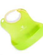 CANGAROO Baveta din silicon Baby Bib Am green