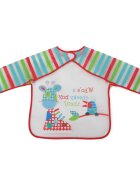 CANGAROO Baveta impermeabila cu maneci Messy Red