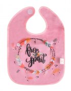 CANGAROO Baveta impermeabila cu scai Wild Berry Pink