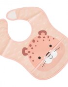 CANGAROO Baveta pentru bebelusi cu buzunarel colectare Moody Pink