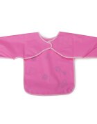 CANGAROO Bavetica impermeabila cu maneci Piggy Pink