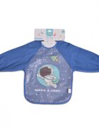 CANGAROO Bavetica impermeabila cu maneci Tea Time Blue