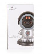 CANGAROO Camera Wi-Fi pentru camera copilului West GreyComunicare audio bidirectionalaDetectare miscareMiscare 360grade Volum reglabilSuporta SD Card slot maxim 128GBAplicatie iCam 365Vedere nocturna cu infrarosu