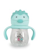 CANGAROO Cana cu pai din silicon 250 ml Brillo blue